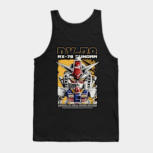 Gundam Rx78 Artwork Tank Top